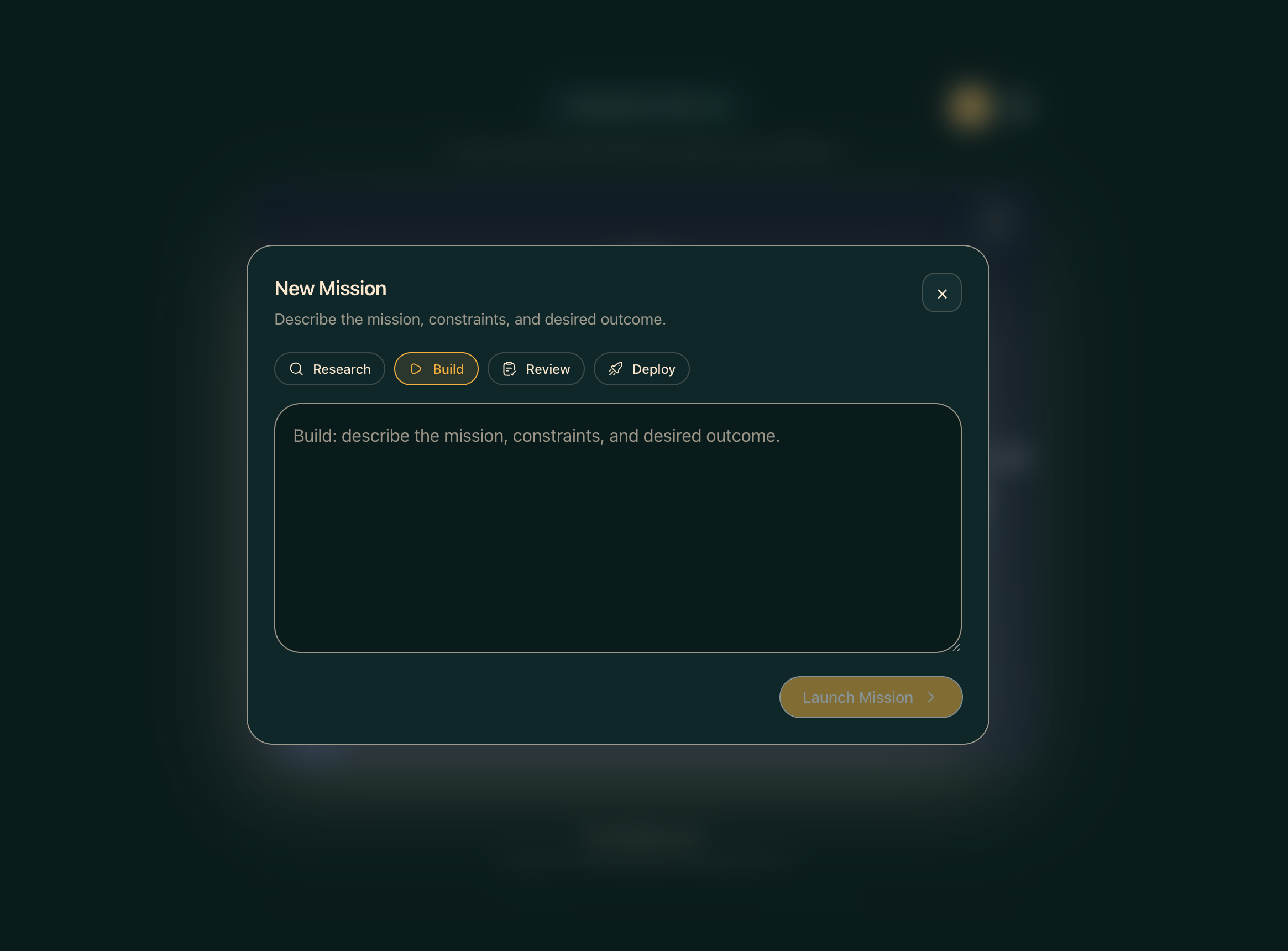 Conductor page in Matrix dark theme
