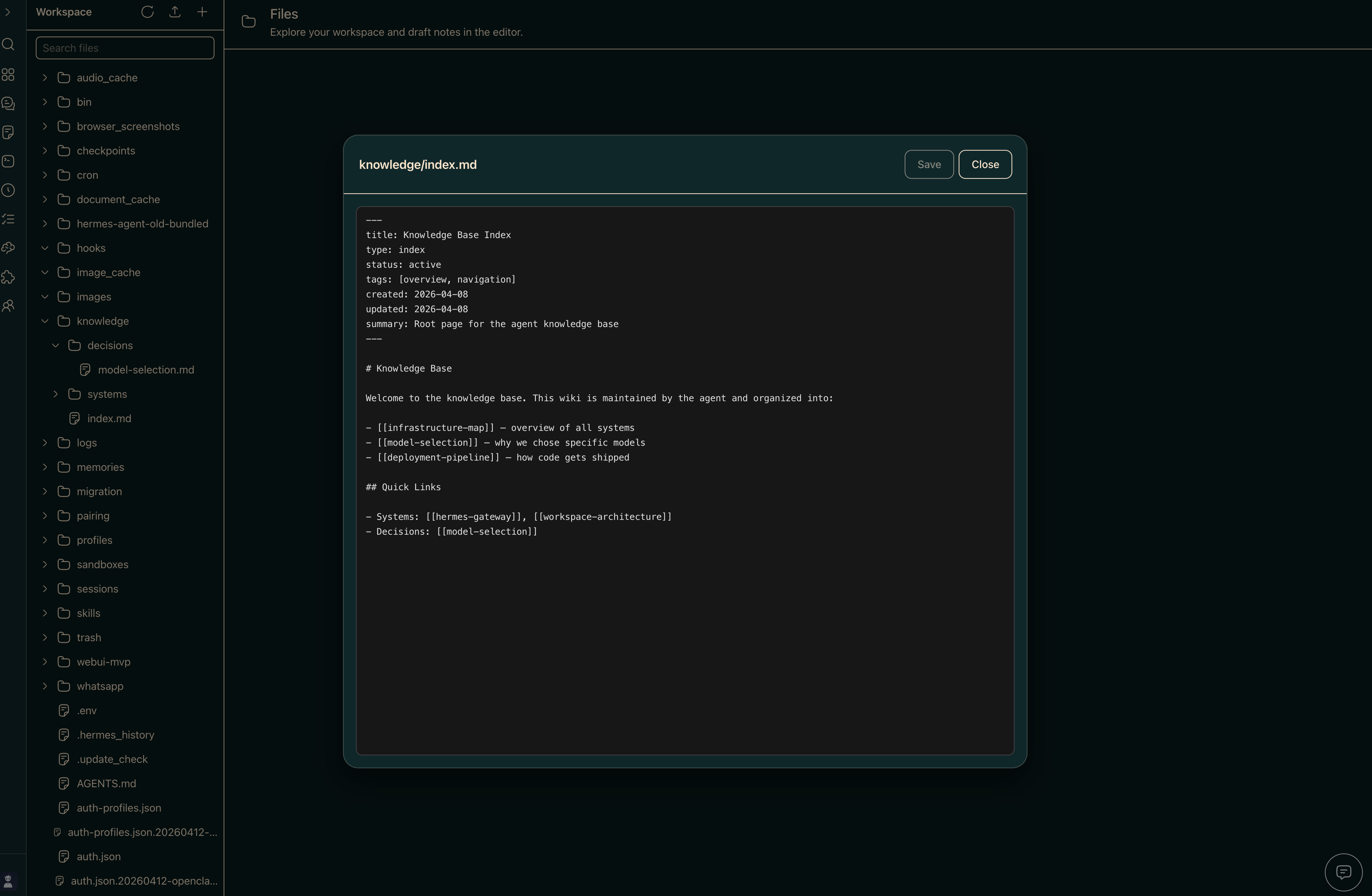 Memory browser